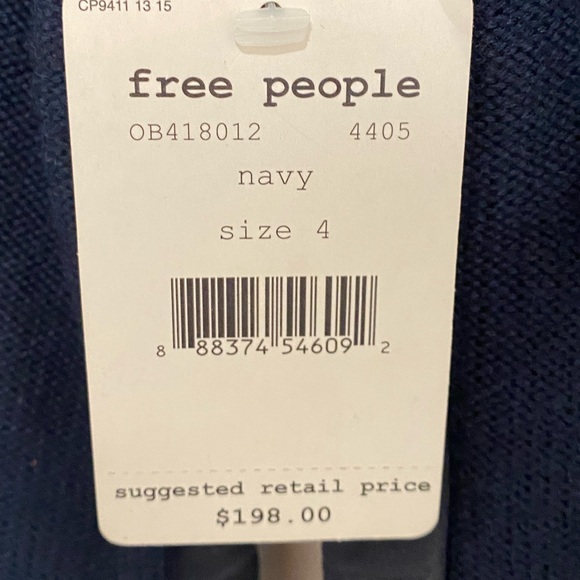 Free People Leather Jacket - NWT - Picture 4 of 4